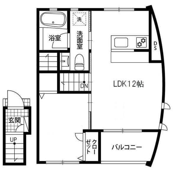 パラディ成城の間取り|間取りです。
