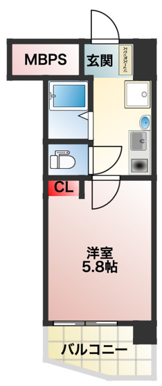 【間取り】 | フリーディオ鳳東