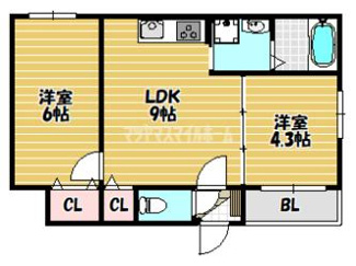【間取り】 | エクラス野崎