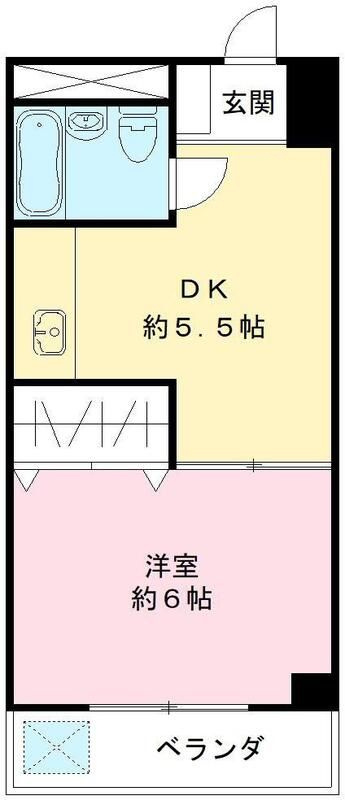 メゾン馬込の間取り