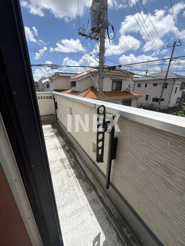 横浜市港北区大倉山３丁目の一戸建てのバルコニー