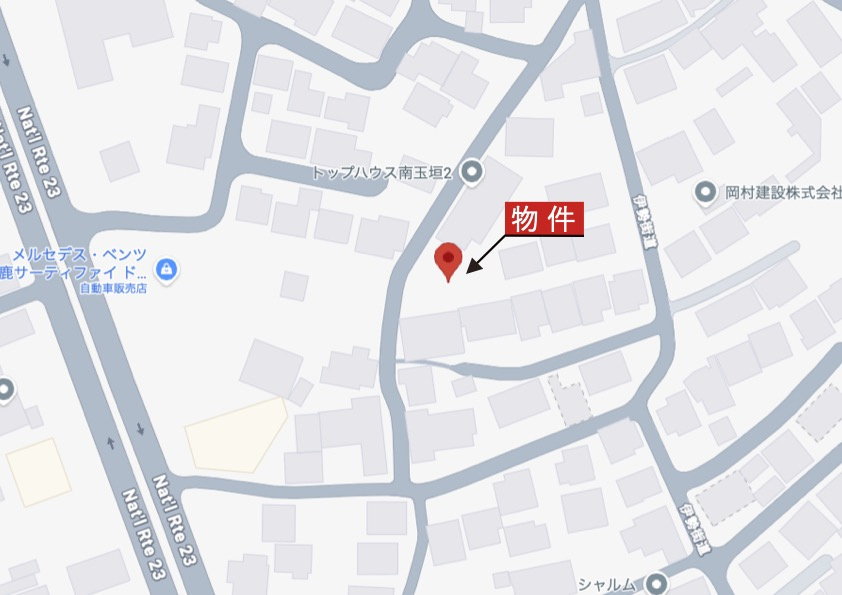 鈴鹿市南玉垣町の地図|詳細Map
