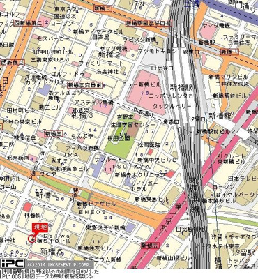 【地図】 | パレステュディオ汐留ＷＥＳＴ