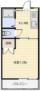 K’sⅠの間取り|2階