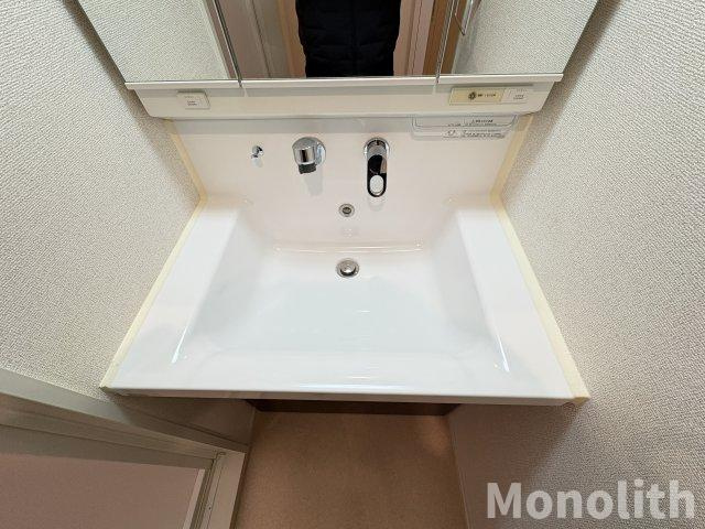 リベルテ東助松の洗面所