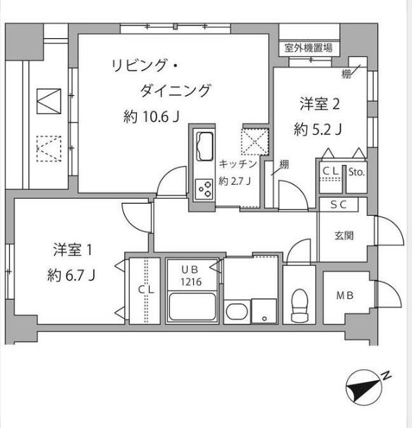 ＳｕｎＳｐｒｉｎｇＴｏｗｅｒ の間取り