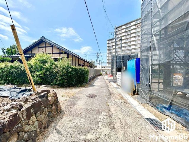 守山区瀬古東3丁目の前面道路含む現地写真