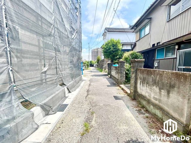 守山区瀬古東3丁目の前面道路含む現地写真