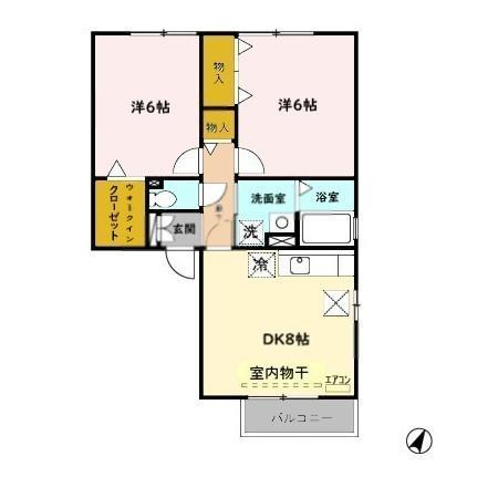 コンフォール　Ⅱの間取り