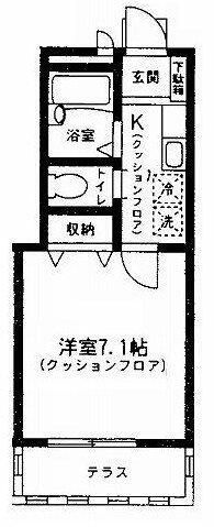 エクセレント桜泉二号館の間取り