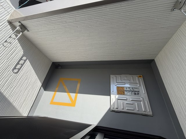 メゾンクレール御領のバルコニー