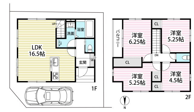 完成物件につき即入居ＯＫ☆全室２面採光で陽当たり良好☆４ＬＤＫ☆伏見区向島立河原町４期