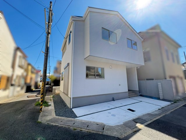 完成物件につき即入居ＯＫ☆全室２面採光で陽当たり良好☆４ＬＤＫ☆伏見区向島立河原町４期の外観|外観