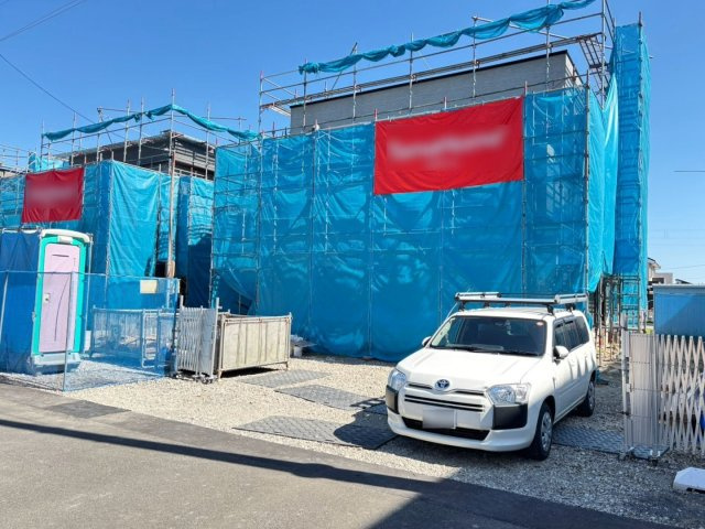 【商談中】タマタウン　瑞穂市十九条　全4区画分譲の外観|「現地（2026年10月8日）撮影」　
■外観写真　
■ヤマダ不動産　株式会社リライフ　