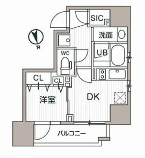 【間取り】 | シーズンフラッツ蔵前パークフロント