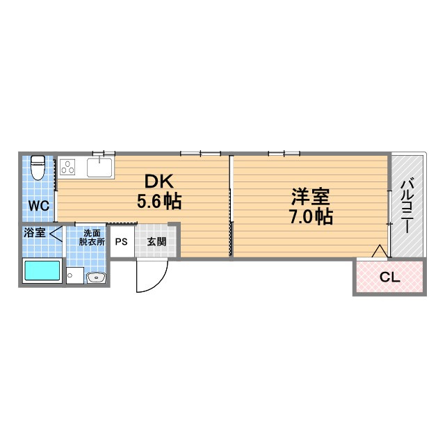 D-room甲子園の間取り