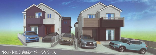 横浜市保土ケ谷区仏向町 新築戸建て【仲介手数料無料】カースペース2台