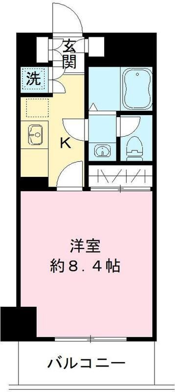 コーポ芝公園の間取り|間取りです。