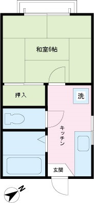 ベルハイム西片の間取り
