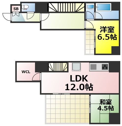 【間取り】 | ZEUS桜川PREMIUM 仲介手数料無料