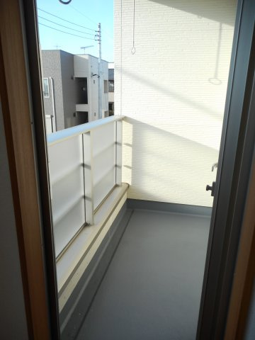 アルベージュのバルコニー|バルコニーがあります