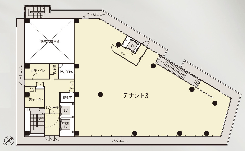 M.BALANCE　那覇県庁前の間取り