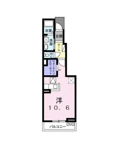 ハーコットの間取り