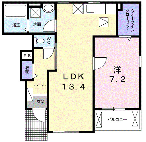 Ｂｅｌｌｓ　Ｂｏｎｏｓの間取り