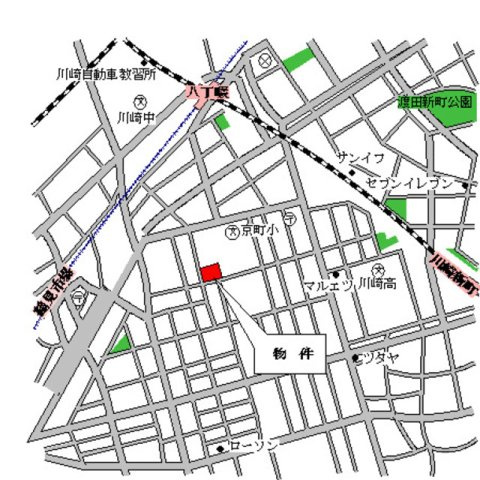 ガーデンポートⅢ番館の地図