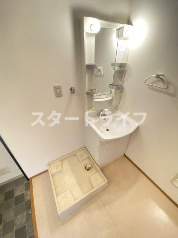 大阪市淀川区西中島１丁目の賃貸マンションの洗面所|参考写真