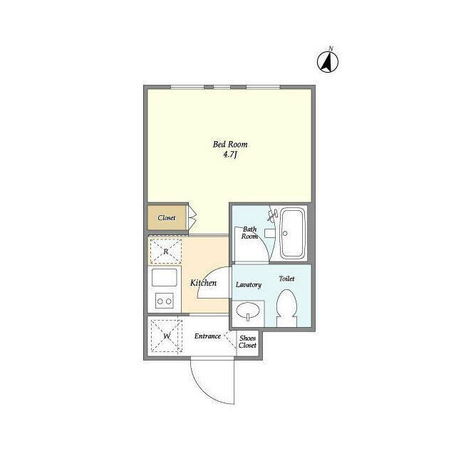 ＴＨＥ　ＲＥＳＩＤＥＮＣＥ　ＤＤＩ　ＮＥＲＩＭＡの間取り