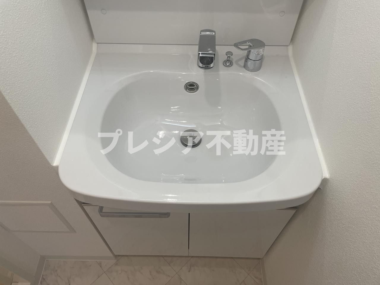 ソルテラス甲子園口クレアストの洗面所