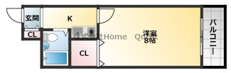 【間取り】 | サンベールクワノ