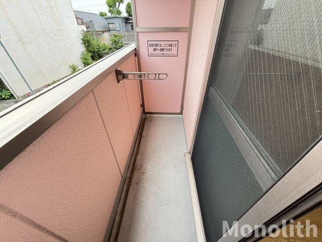 ハイネⅡ番館のバルコニー