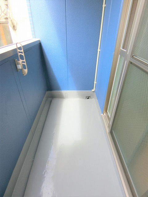 みおつくし都島のバルコニー