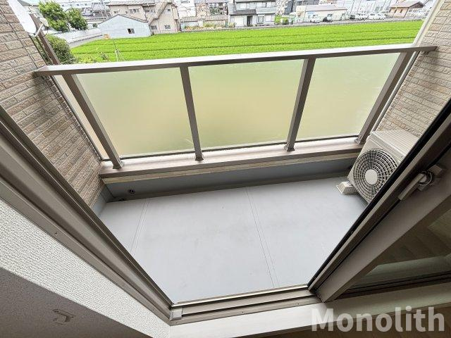 プレージア虫取のバルコニー