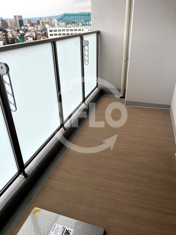 エスリードレジデンス ザ・グラン都島ノアのバルコニー