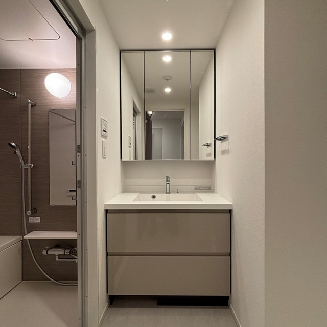 パークアクシス文京本郷の洗面所|※写真は同タイプ住戸です。