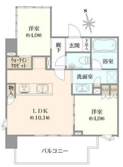 【間取り】 | ピアース四谷Hills