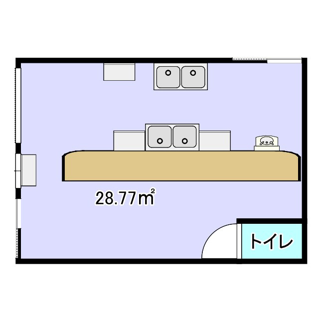 東向島1丁目店舗の間取り