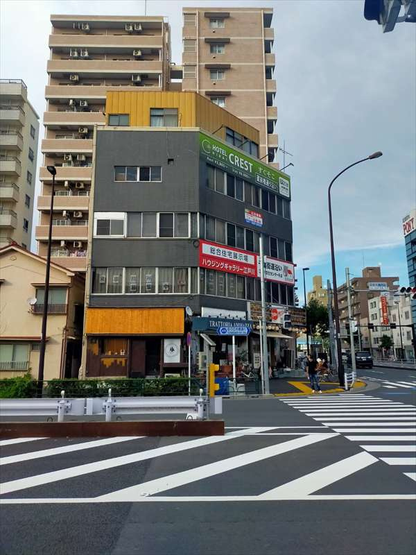 長島ビルの周辺