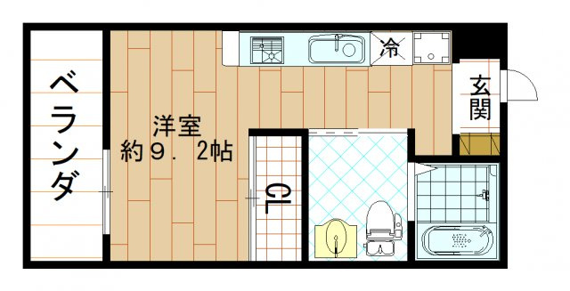 リビングライフ長瀬WESTの間取り