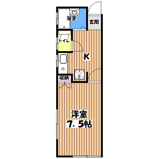 【間取り】 | グローリー朝日