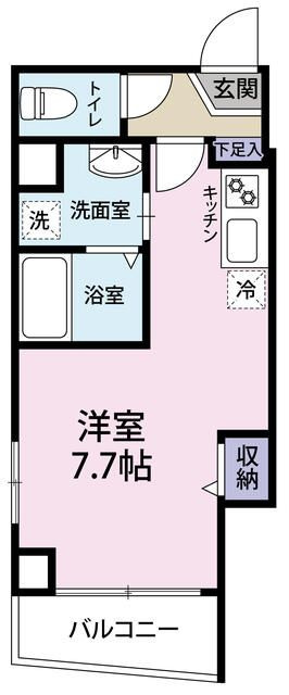 プレーマ南千住の間取り|間取りです。