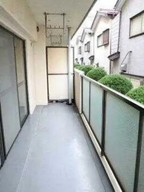 パレ・ドール西船橋のバルコニー