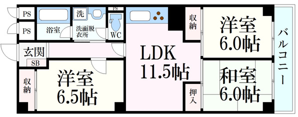 芦屋精道スカイハイツ