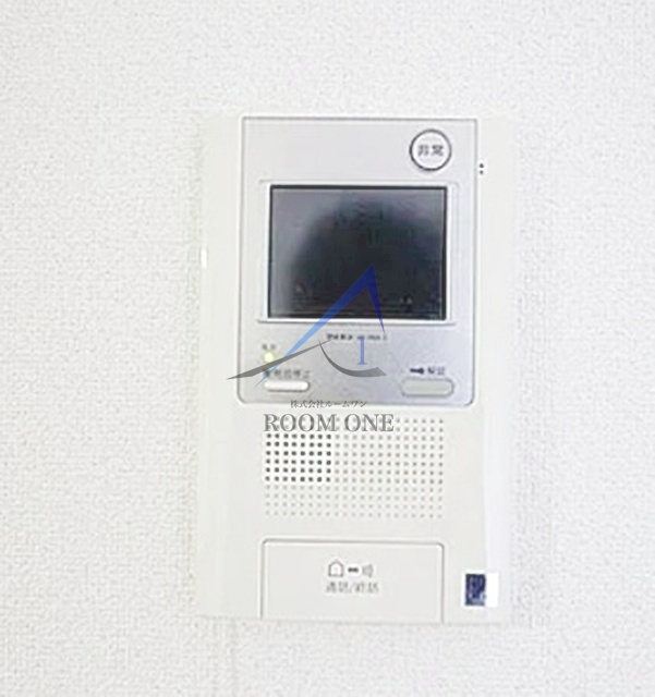 ルミエール横浜のセキュリティ|モニター付きインターホンです。