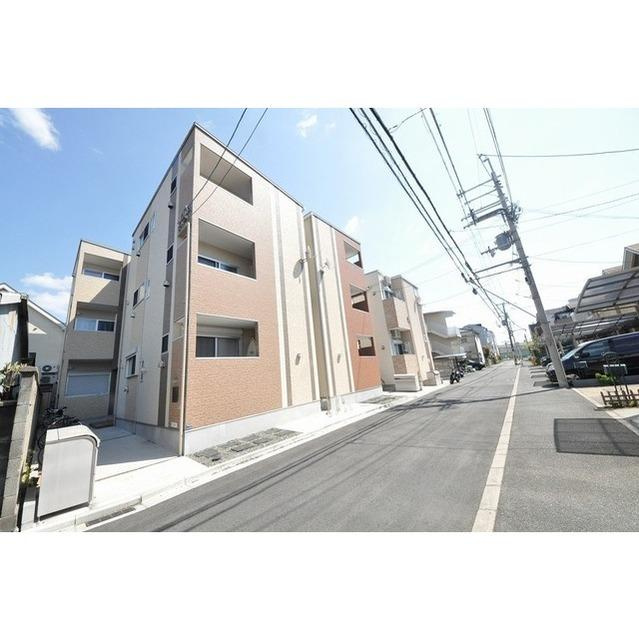 東大阪市花園東町１丁目のアパートの外観