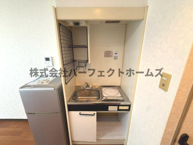 サンライズ枚方のキッチン|きれいなキッチンです