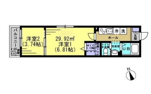 松戸市新松戸５丁目のアパート